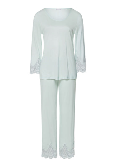Melia Scalloped Lace Pajama Set | Ice Flow 74803-2577